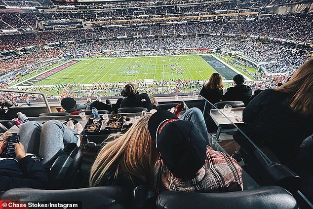 Closing: The two first sparked dating rumors on Jan. 9, after Stokes shared a photo of them snuggling in the stands while enjoying a soccer game and tagged Ballerini.