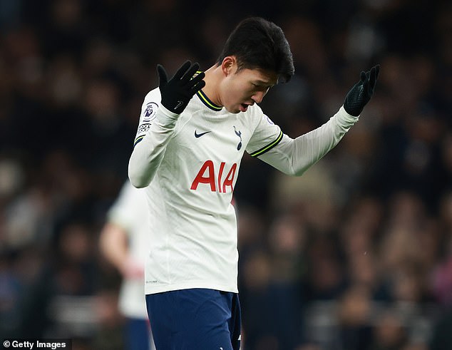 Conte also touched on Son Heung-min's recent struggles to find the back of the net for Spurs.