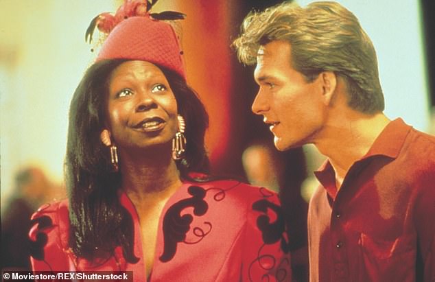 A Long Time Ago: Ghost tells the story of Patrick's character Sam, killed by a thug and his peril, leaving his girlfriend Molly, played by Demi Moore, in peril.  Sam enlists the help of a psychic, played by Whoopi Goldberg, to help warn Molly that she is at risk.