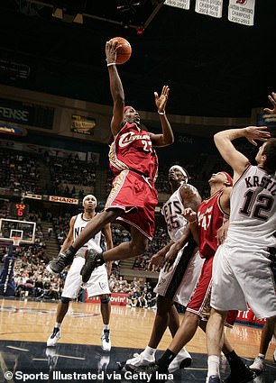 James envisioned scoring against Jabari Smith Snr in 2004, when Smith Snr was playing for the New Jersey Nets.