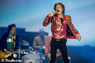 Mick Jagger achieved international fame as the lead singer of the Rolling Stones