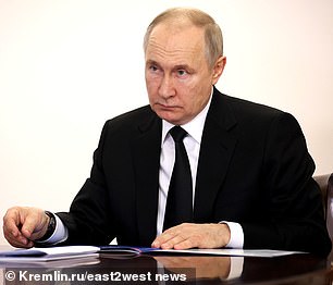 In the picture: Russian President Vladimir Putin.