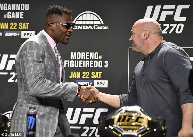 He also felt that White was listening in on his conversations with other UFC officials about a new contract.