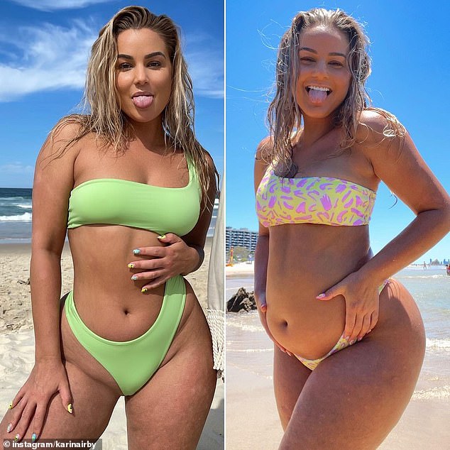 The Gold Coast native often posts about her puffiness to remind her 1.1 million Instagram followers that it's perfectly normal and affects a lot of women.