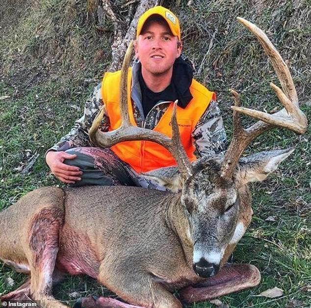 The Bowmars were a small part of the massive Nebraska poaching ring headed by their friend Jacob Hueftle (pictured).  He was sentenced to 30 months in federal prison.