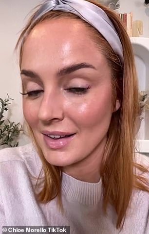 Makeup guru Chloe Morello has tried the 'miracle' beauty trend to 'paint' your makeup, with incredible results (pictured below)