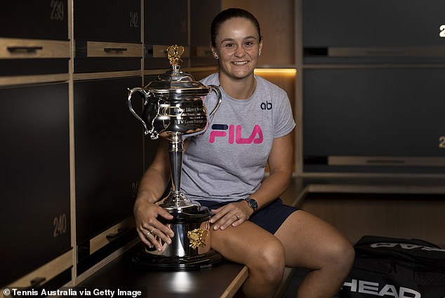 Swiatek has replaced retired Australian champion Ash Barty as world number 1 and credits the Queenslander for being an inspiration.