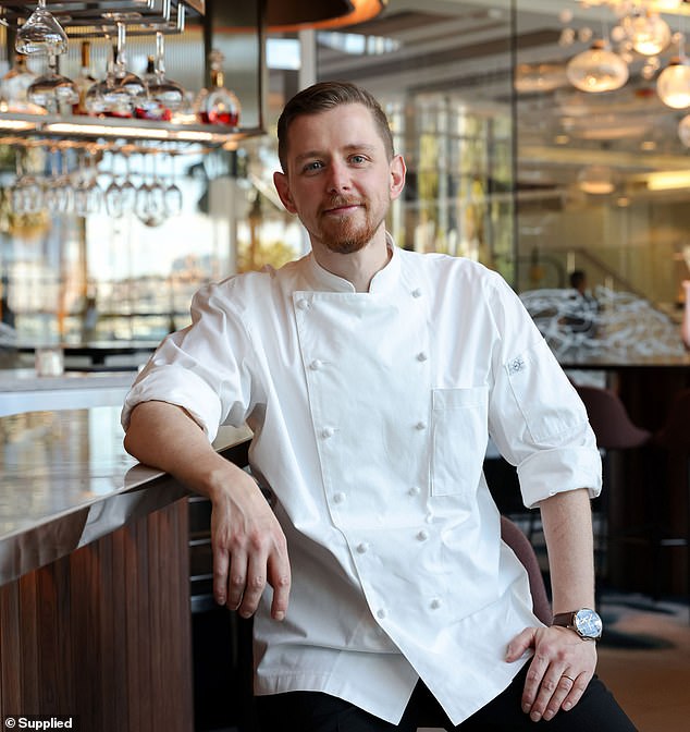 Flying Fish executive chef at The Star Sydney, Adam Hall (pictured), is in favor of the move to white goods, saying gas was 