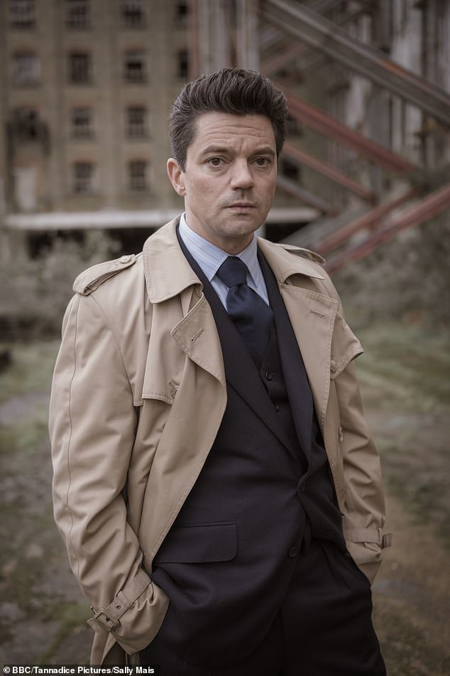 In Character: The cast also includes Dominic Copper (pictured), The Duke's Charlotte Spencer, Guilt actor Emun Elliott, and Southcliffe and Mission: Impossible's Sean Harris.