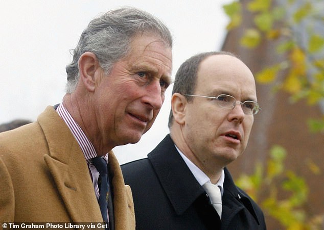 Prince Albert (right) said he has 