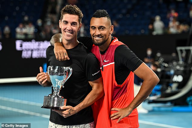 Kokkinakis and Kyrgios are great partners and they won the doubles in Melbourne last year.