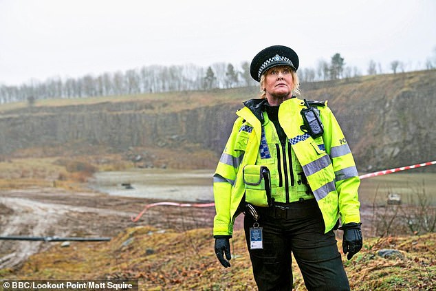 Success: Happy Valley was a huge hit with audiences after its first broadcast in 2014, winning a BAFTA Award for Best Drama Series, with a second follow-up series in 2016 (Sarah Lancashire in her title role)