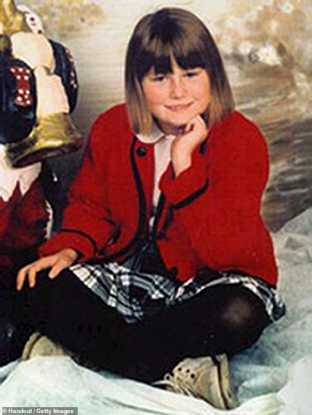 Natascha pictured at age 10 before her kidnapping in 1998. Since her escape, she has recounted her ordeal in a book called 3,096 Days, which was adapted into a film of the same name.