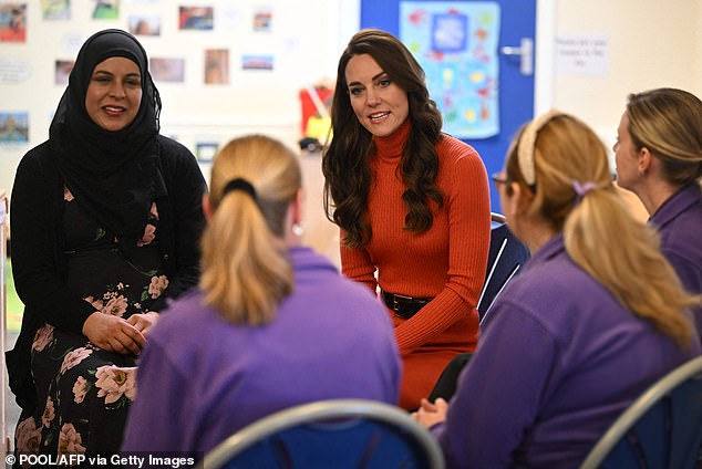 Kate listened intently to the stories of the staff members who ran the daycare during her engagement.