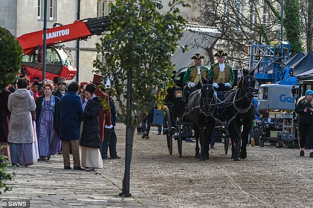 Changes: It comes after The Mail On Sunday reported that the third series of Bridgerton had been thrown into chaos, after bosses decided to remove a 'very dark' story