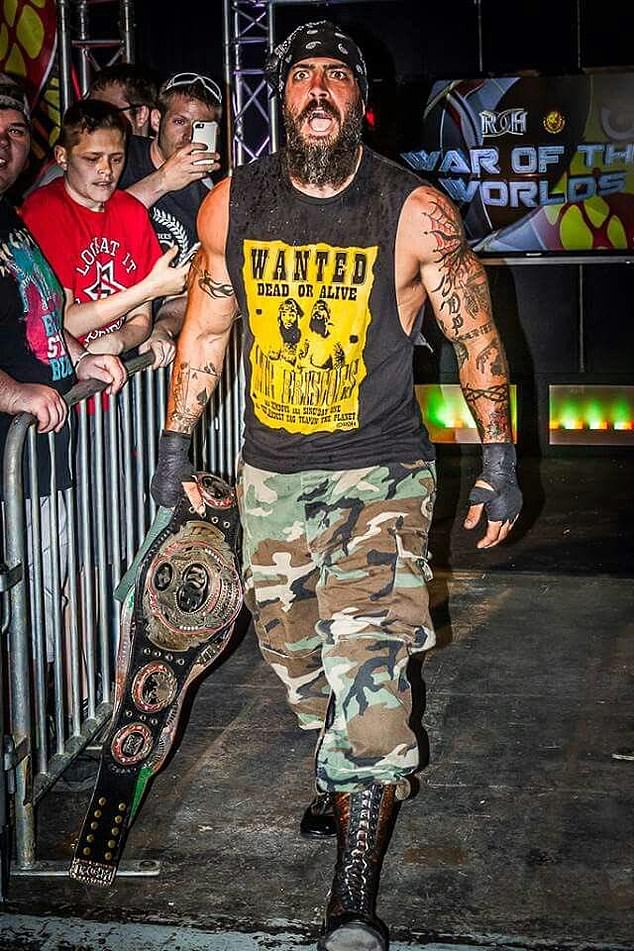 Briscoe and his brother, Mark, won their first Ring of Honor tag team titles in 2003.