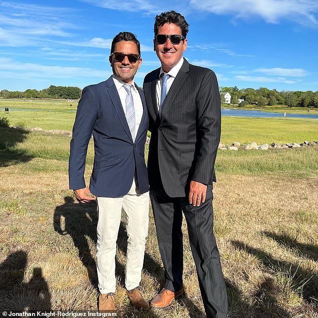 Keep going strong!  On Aug. 25, the Boston-born boybander revealed to ET that he had secretly married Barry's Boston instructor, Harley Rodriguez (left, pictured on Sept. 3) sometime during the COVID-19 pandemic. 19 after around 13 years of dating.