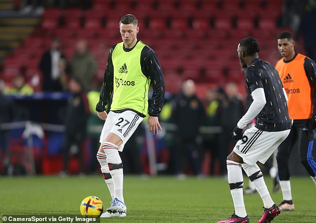 Weghorst made his United debut in the Premier League at Crystal Palace on Wednesday.