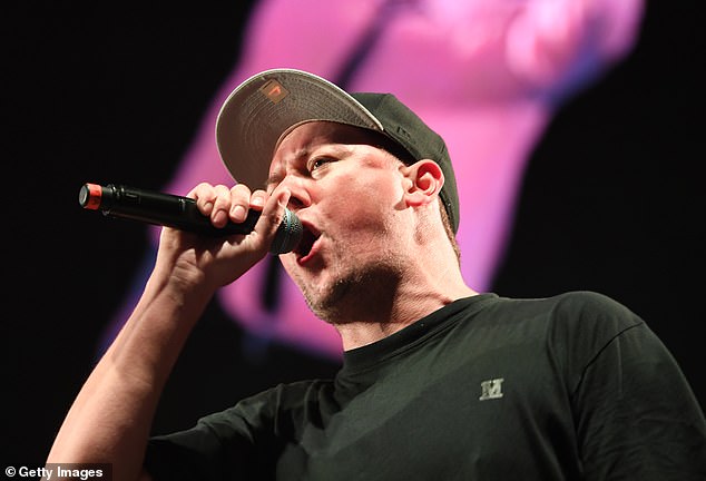 It's the first time in four years that the touring music festival has been able to visit Western Australia since Covid restrictions canceled shows there.  (Pictured: The Hilltop Hoods perform in Canberra in 2019)