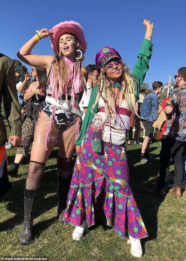 The festival, which started in 2005, has moved its Queensland concert from Townsville to the Sunshine Coast.  (Pictured: Groovin the Moo attendees in Canberra, ACT, in 2019)