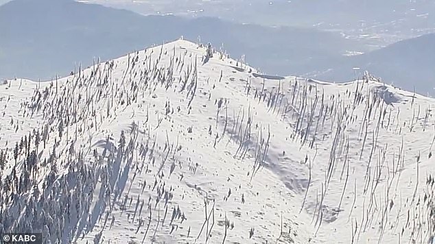 In a post on Instagram, the San Bernardino County Sheriff's Department said winter weather on Mt Baldy can generate 