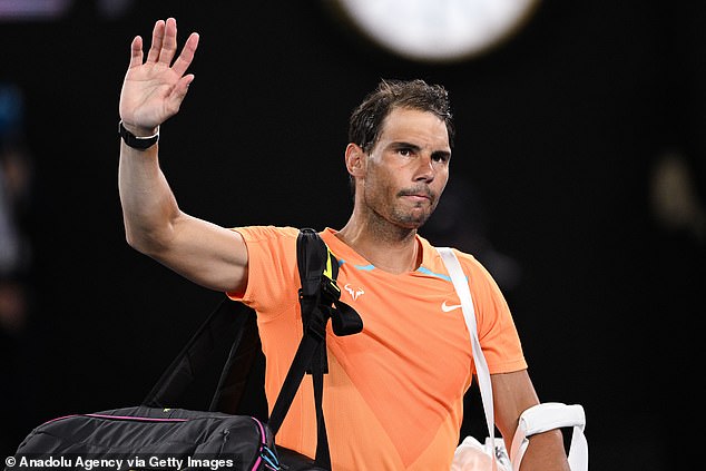 The Spaniard soaked in the fond farewell as he left Rod Laver Arena, later saying he has returned from injury 