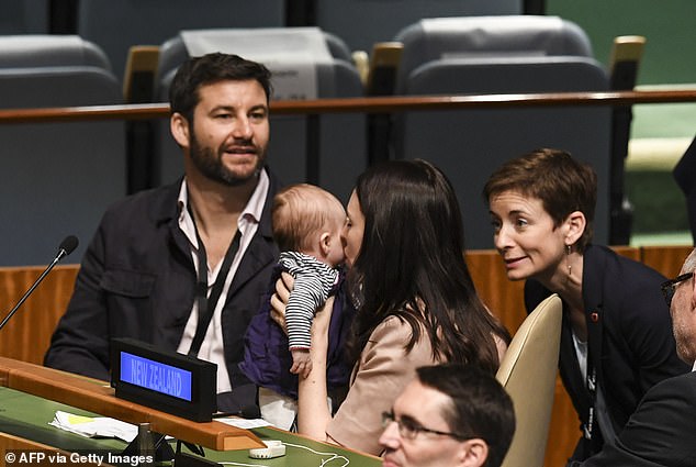 Ms Ardern attracted global attention when she brought her baby Neve, then four months old, to the UN in September 2018.