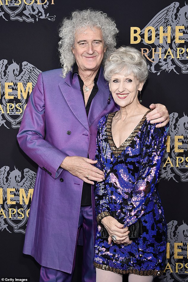 Congratulations - it comes weeks after rock royalty met royal royalty after Queen guitarist Brian May was knighted in the New Year Honours.