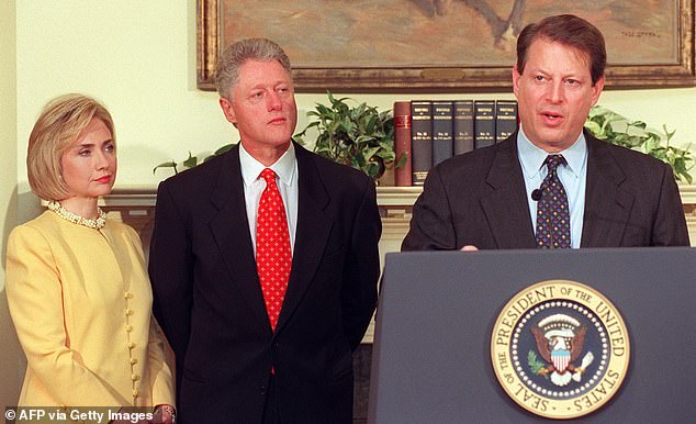 Gore served as Vice President alongside former President Bill Clinton.