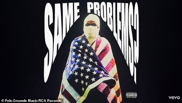 Back for more: He also returns to music with his new single Same Problems, released on Wednesday.