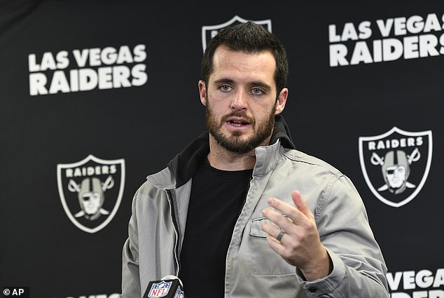 Raiders starting quarterback Derek Carr is believed to be leaving after a 6-11 season