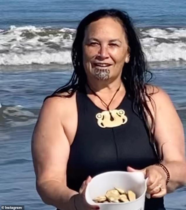 Co-leader of the Māori political party, Te Pāti Māori, Debbie Ngarewa-Packer (pictured) claimed that Ms Ardern was ousted from her post due to the 