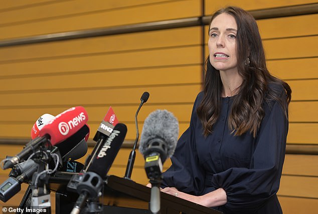 Ms Ardern said she hoped to find the energy and heart over the Christmas holidays to stay at work, 