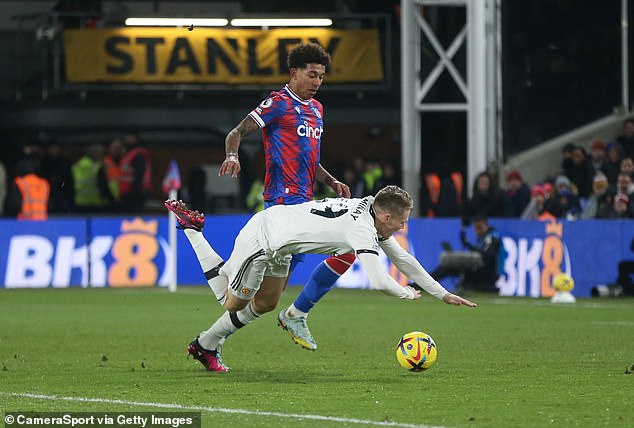 Ten Hag also felt that Scott McTominay should have been awarded a penalty in the second half.