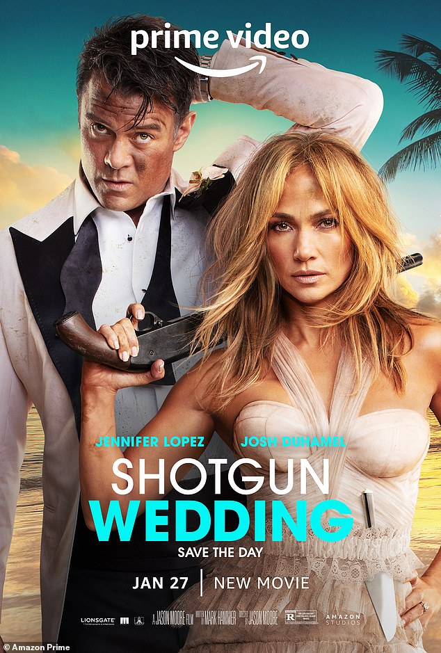 Shotgun Wedding: The Movie originally opened in Singapore and Indonesia in December, but will be available on Amazon Prime Video starting Friday, January 27.  It stars Josh Duhamel and Jennifer Lopez in the lead roles.