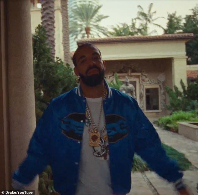 The video shows Drake enjoying the good life, partying with women, while flaunting his speedy cars and expensive jewelry.