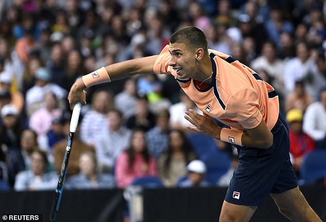 Popyrin, who entered the tournament with a wild card, won a five-set thriller on Thursday.