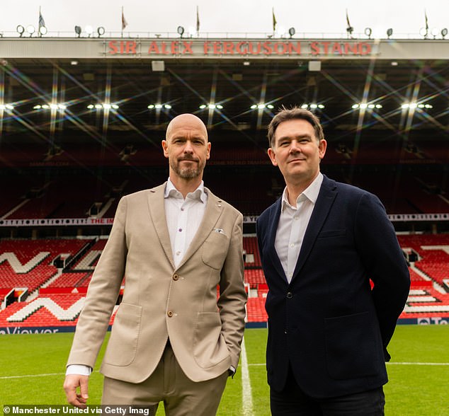 He accused United director of football John Murtough (right) of refusing to let him go on loan.