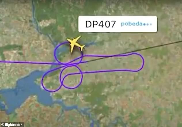 Two Russian pilots are under investigation for allegedly drawing a penis-shaped flight path in support Russian footballer Artem Dzyuba