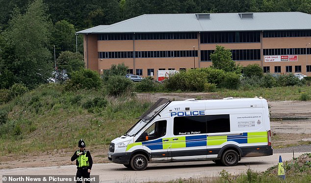 Police discovered a grave in a wooded area near a disused industrial estate next to the Northern Spire Bridge in Sunderland, close to the River Wear.