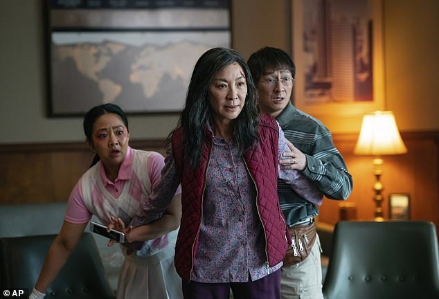 One to Watch: Michelle Yeoh and Ke Huy Qua in the quirky sci-fi thriller Everything Everywhere All At Once