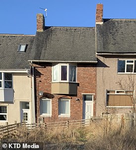 The couple's home in Fishburn