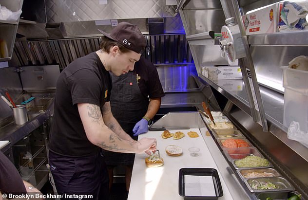 Brooklyn Beckham's bid to become a celebrity chef continues.  On an August episode of Cookin¿ With Brooklyn, he teaches viewers how to make toast.