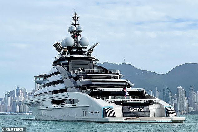 The South African government drew more attention over its stance towards Russia in October when it allowed a $500million super-yacht owned by oligarch Alexey Mordashov to dock in Cape Town