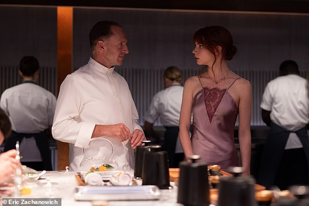 Role: Comes after Ralph Fiennes' dark comedy The Menu sparked a frenzy of enthusiasm among food and movie fans last year.