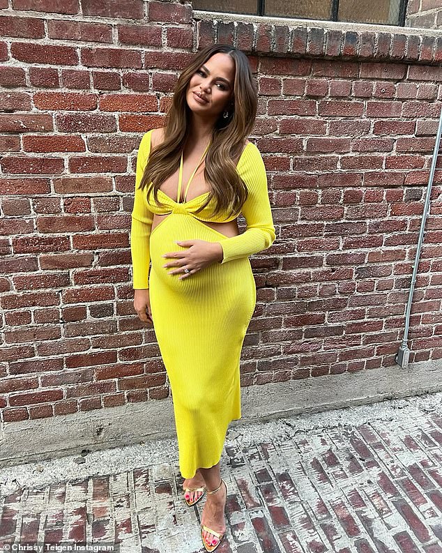 Going forward!  Teigen, who has been married to Legend since 2013, documented her latest pregnancy on social media with plenty of updates.