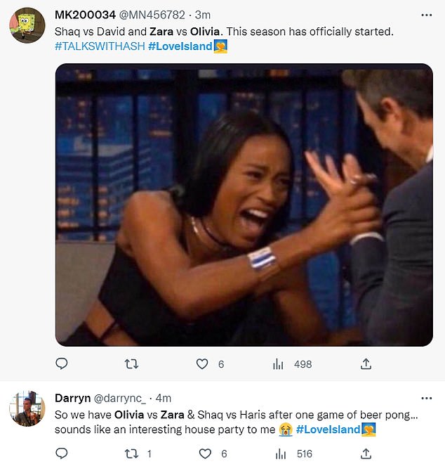 1674169559 635 Love Island fans are delighted when Zara brings the fire