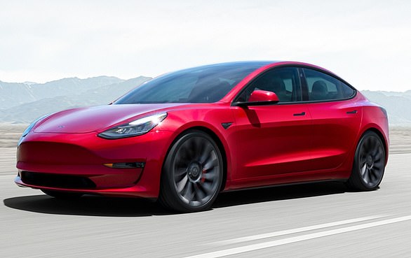 2. Tesla Model 3 (19,071): Tesla's runner-up prices were also slashed to £42,990 in 2023, just after a major shipment of new cars