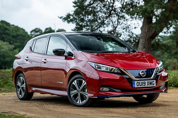 5. Nissan Leaf (9,178): Built at Nissan's Sunderland plant, this groundbreaking car costs from £28,995