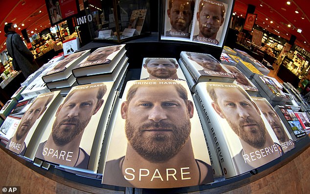 Spare was the best-selling book in Australia for the week ending January 14 and is the best-selling memoir in Australia since records began in 2002.